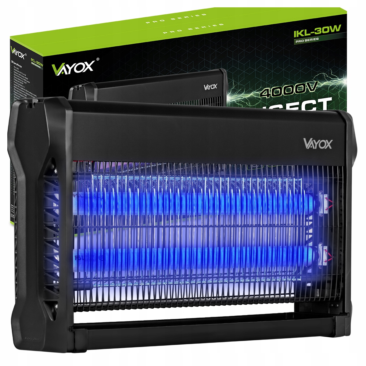 Lampa Owadobójcza Na Komary Muchy Pułapka Elektryczna Profesjonalna Vayox