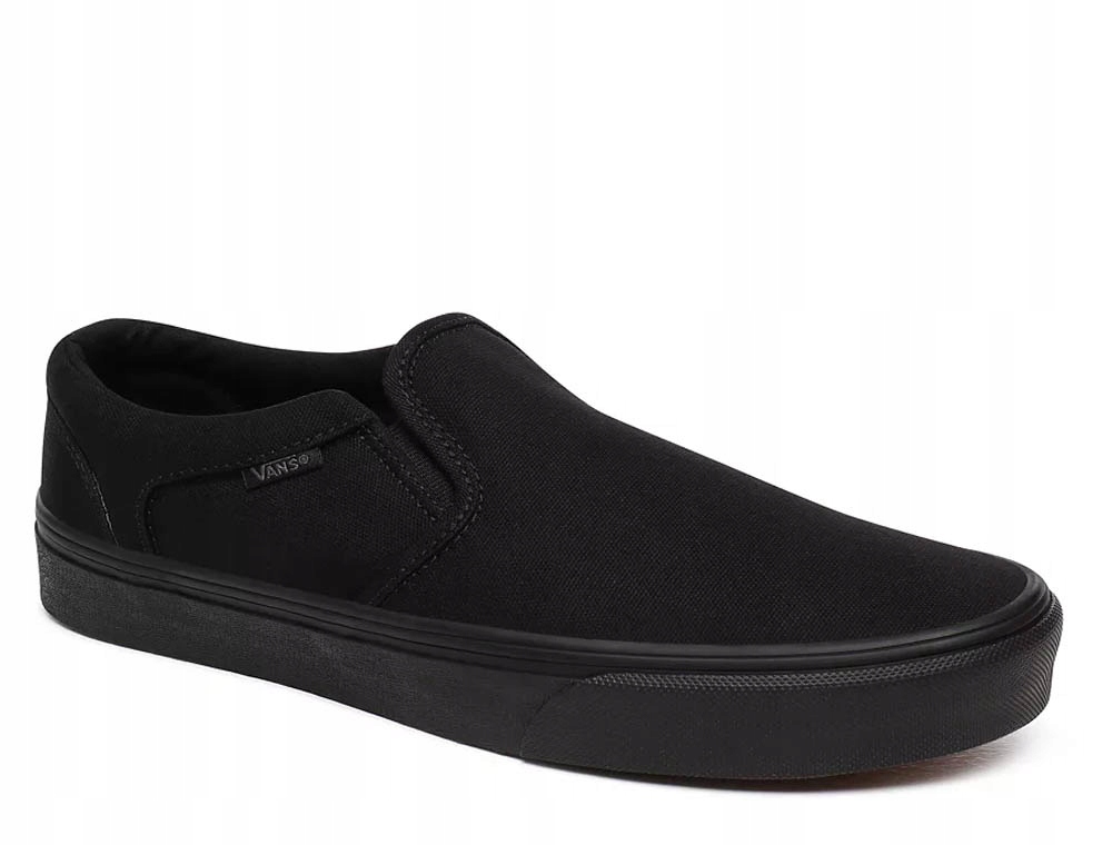 Pánské nazouvací tenisky mokasíny černé Vans Asher VN000SEQ186 velikost 43
