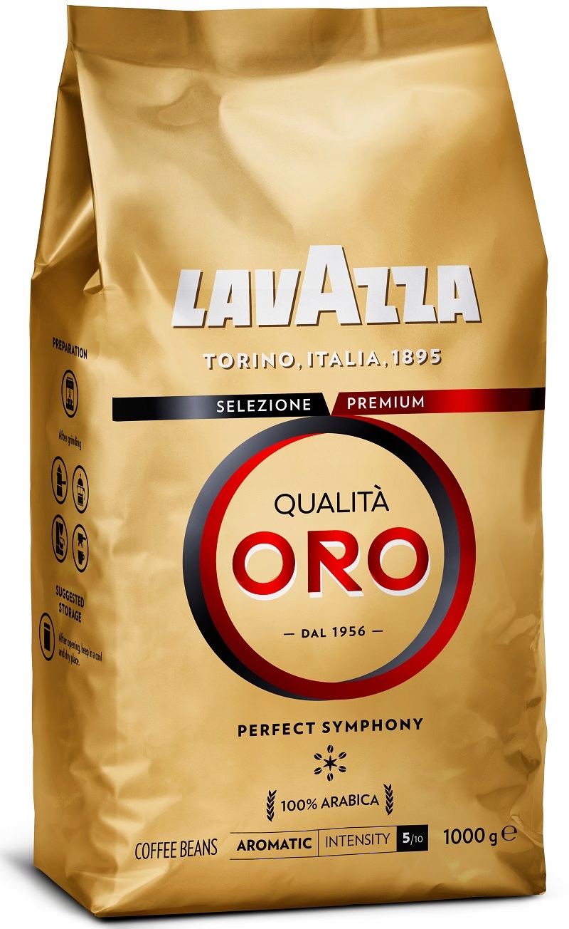 Kawa ziarnista Lavazza Qualita Oro 1kg