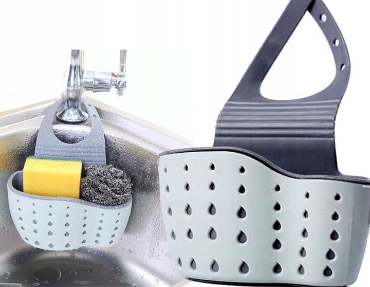 

Organizer Kuchenny Na Gąbki Wiszący Uchwyt Na Zlew