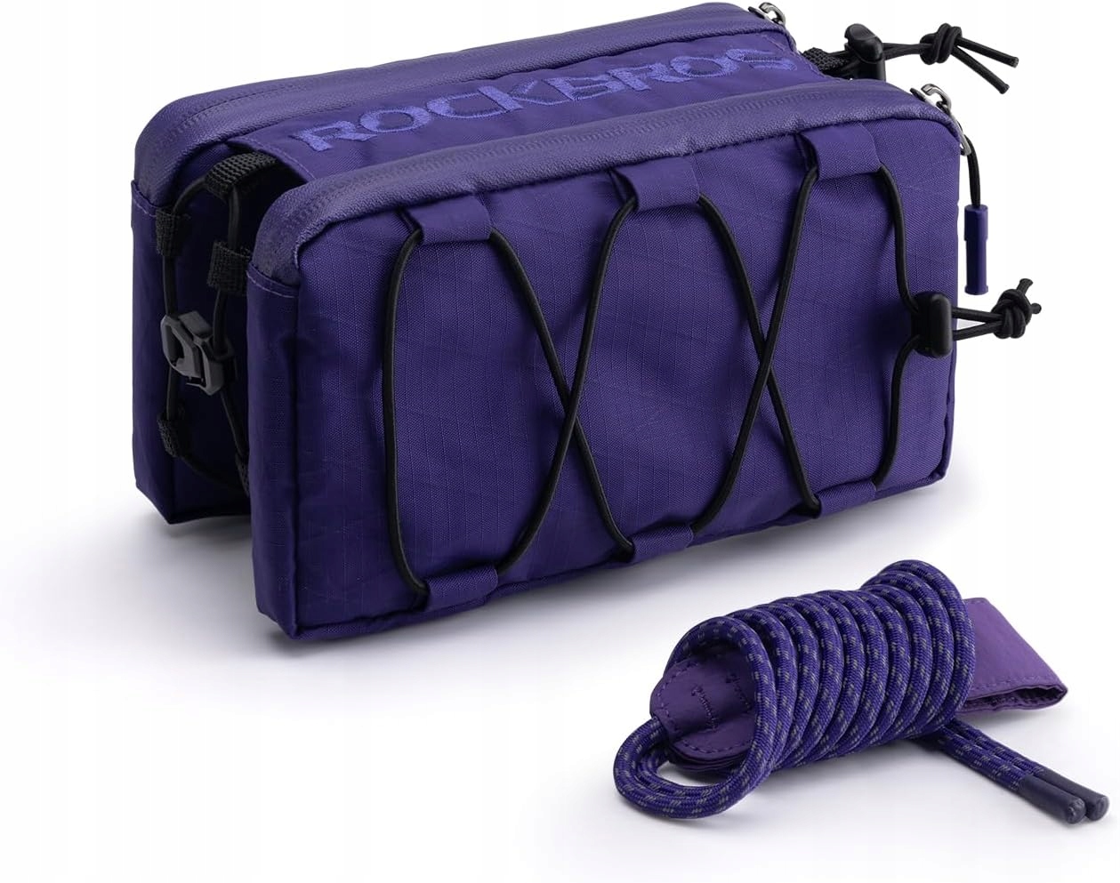 Rockbros Taška na rám jízdního kola Brašna na silniční kolo Mtb Fialová