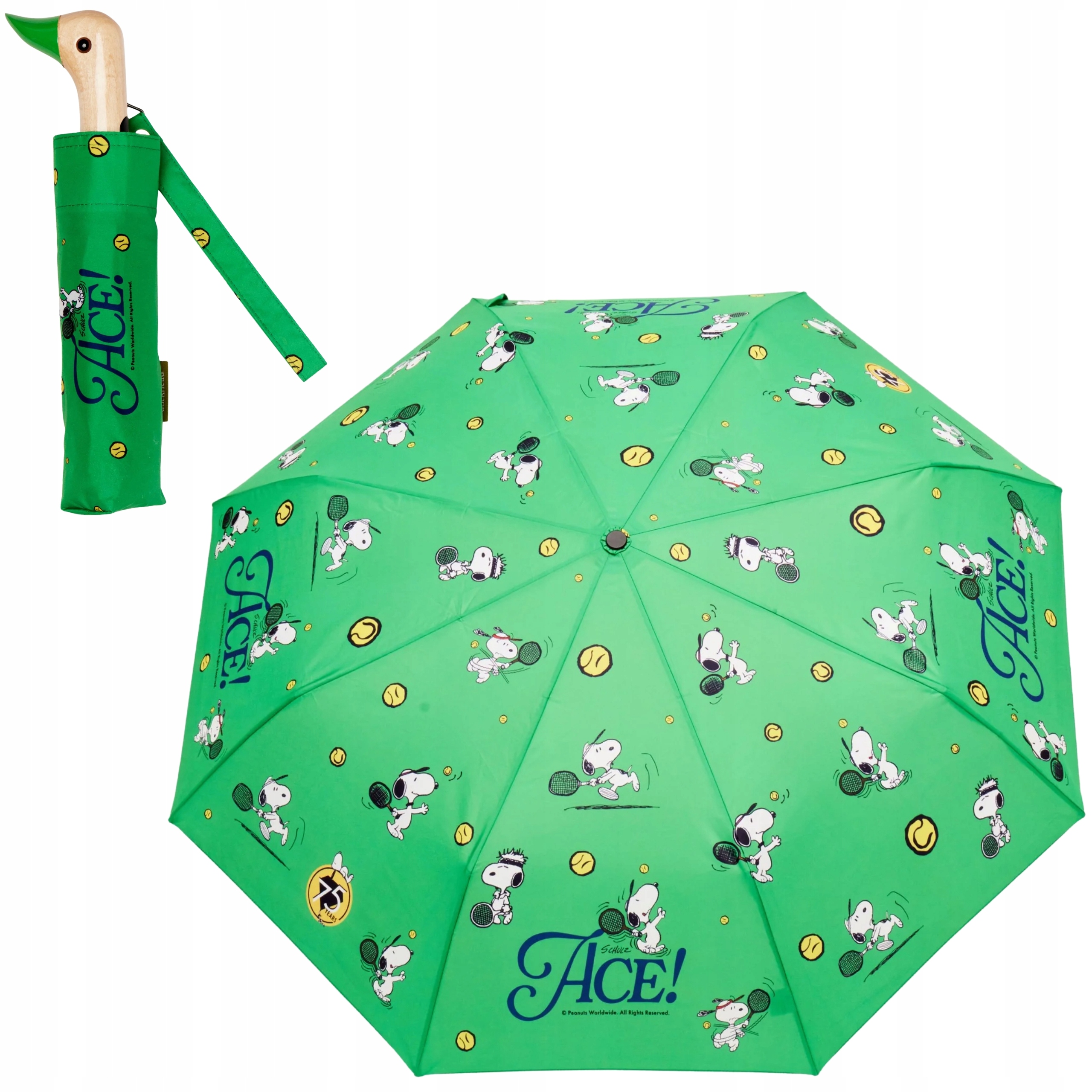 Skládací deštník Automatický deštník Peanuts – Ace Original Duckhead