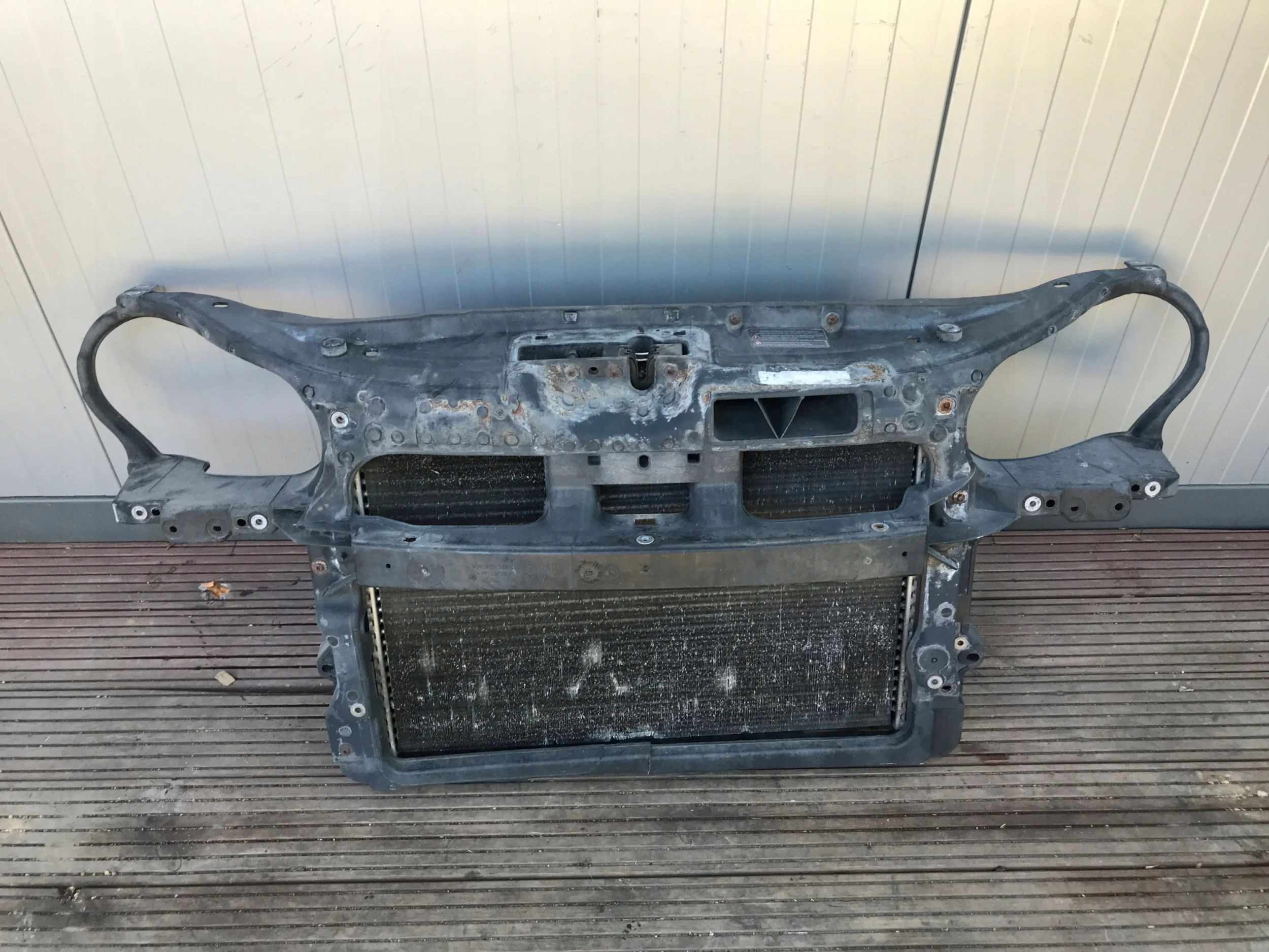 support panel for radiators radiator pillar KOMPLET VW POLO IV OKULAR