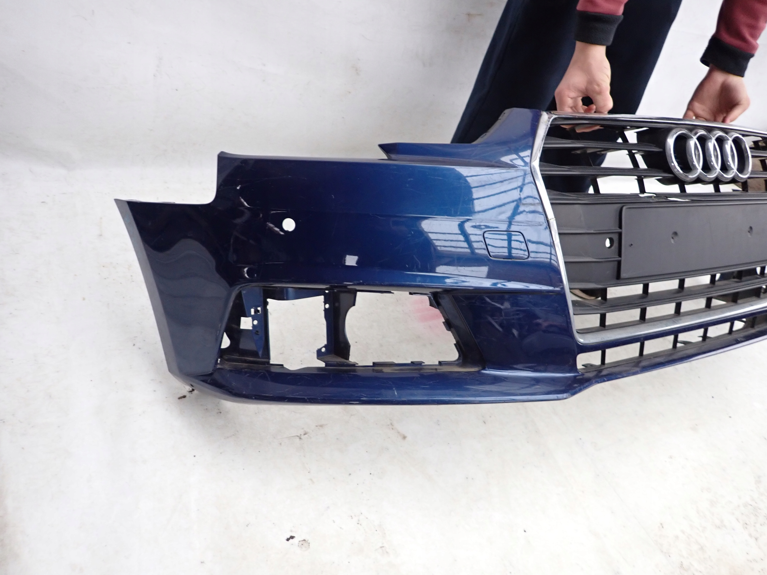 AUDI A4 B9 8W0 15-19 bumper front front PDC