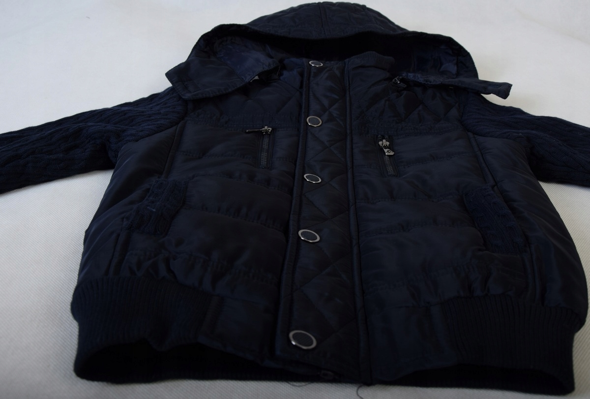 KURTKA WIOSENNA/JESIENNA CIEPŁA P2982 G6 110/116 Rozmiar 110