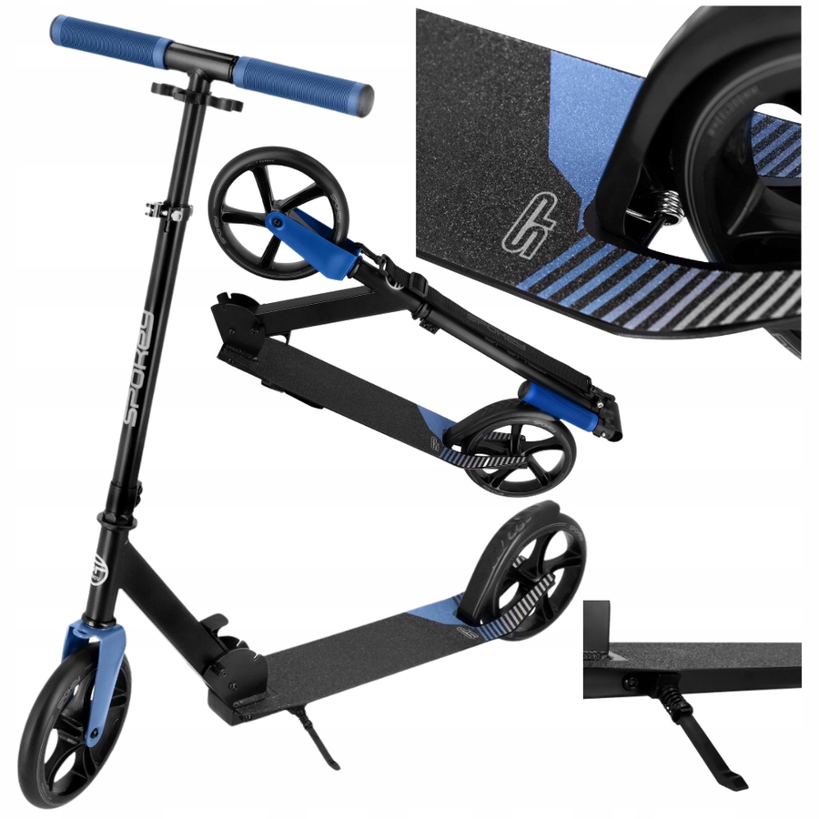 Spokey Hulajnoga Miejska Klasyczna Składana Młodzieżowa Koła 200 mm