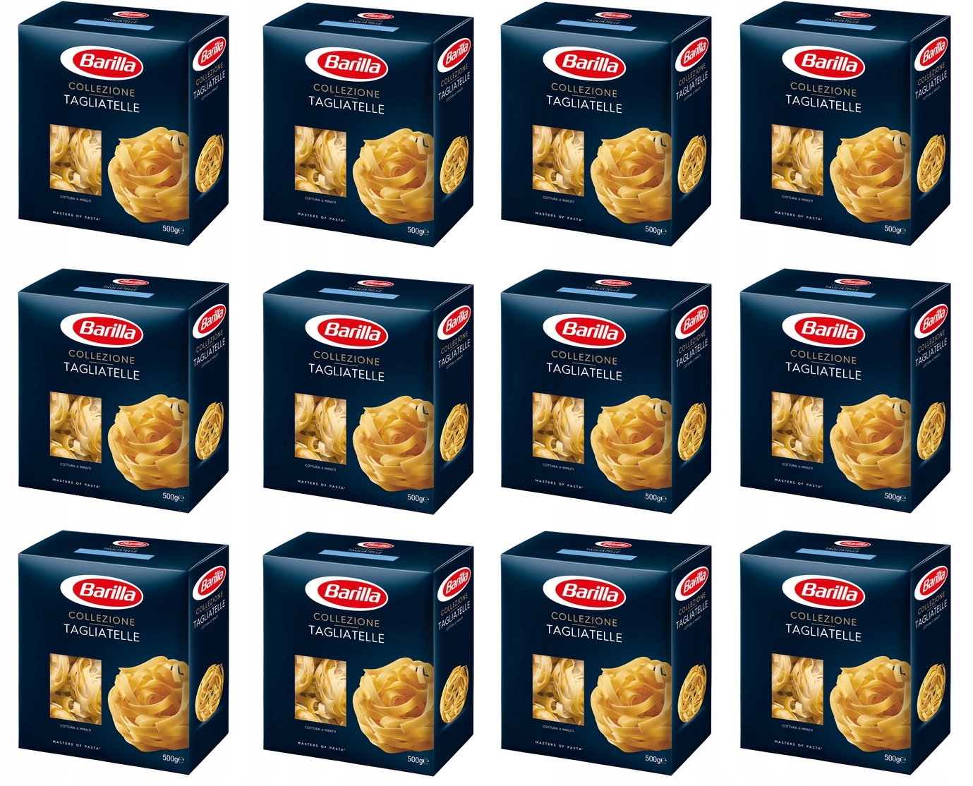 Levně 12 x 500 g Barilla Těstoviny Tagliatelle Karton