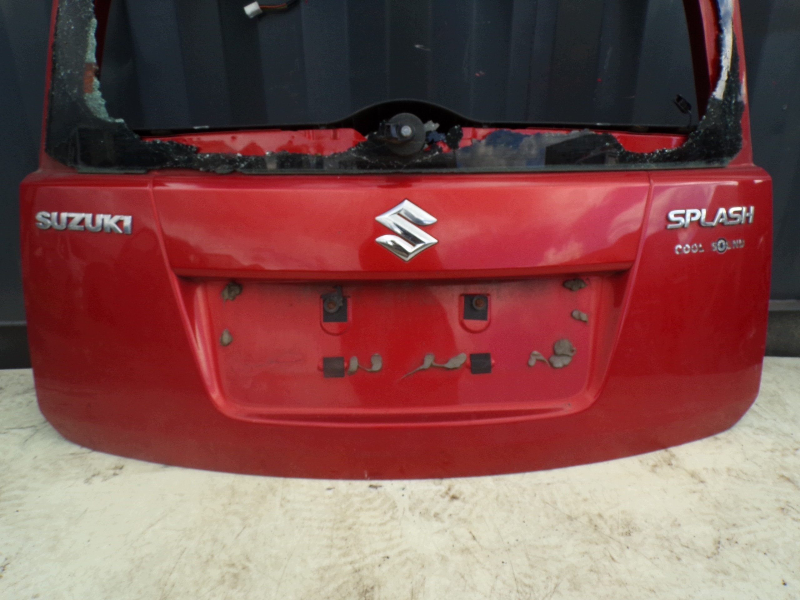 boot doors boot SUZUKI SPLASH colour ZFSB (R1)
