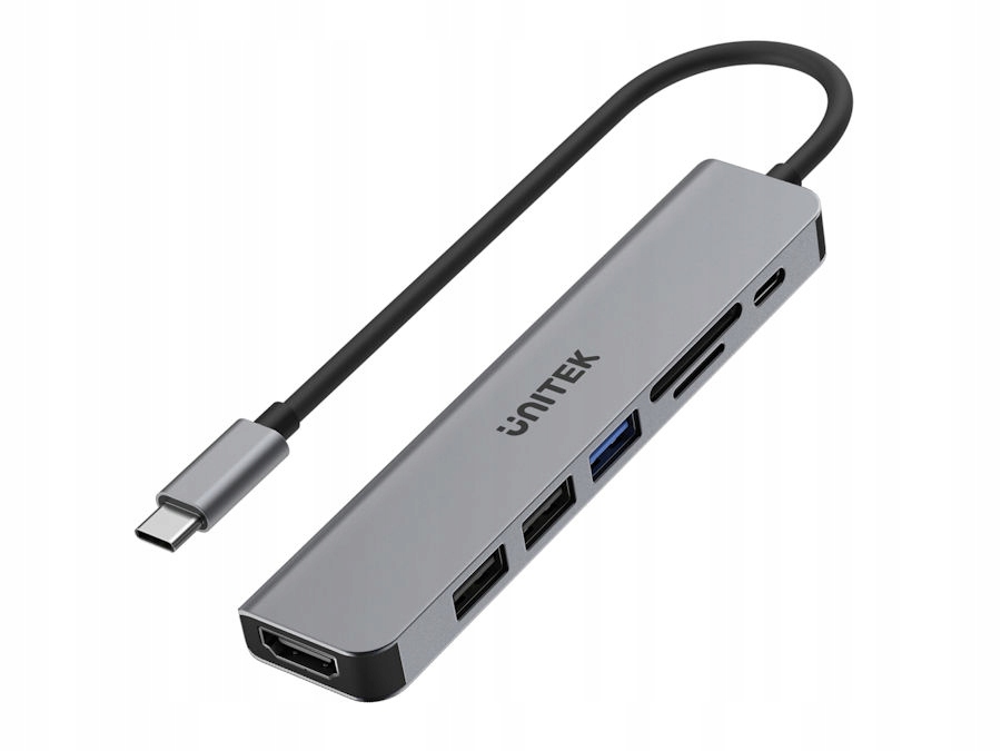 hub Usb Typ-C Usb 3.1 Usb 2.0 Pd 100W Hdmi Unitek