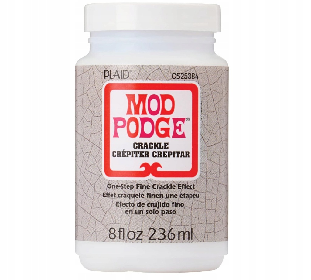 Medium lepidlo na praskliny One-Step Crackle Mod Podge 236 ml scapbookingu