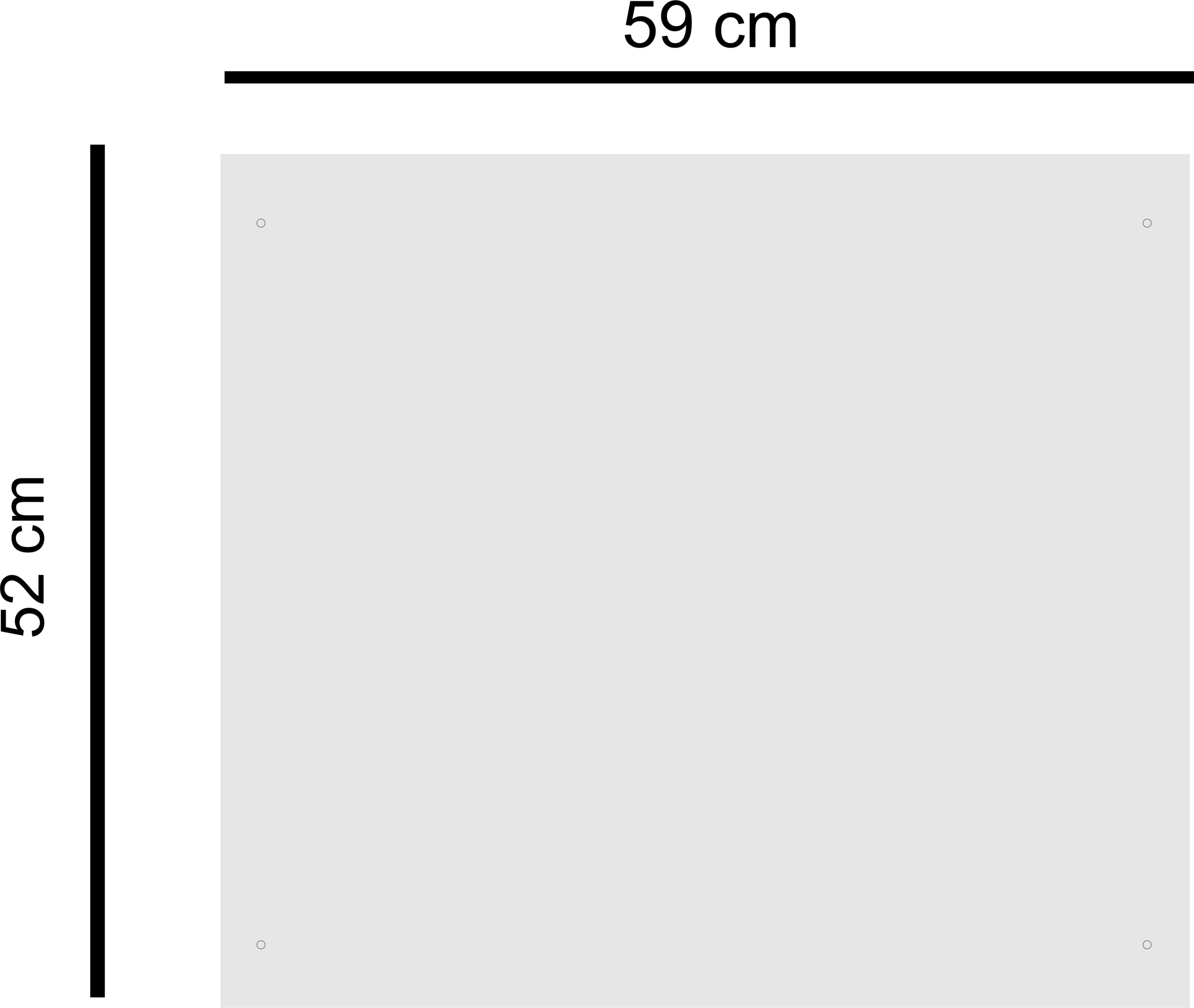 Metalová tabule Magnety z cest obdélník 59x52 Barvy