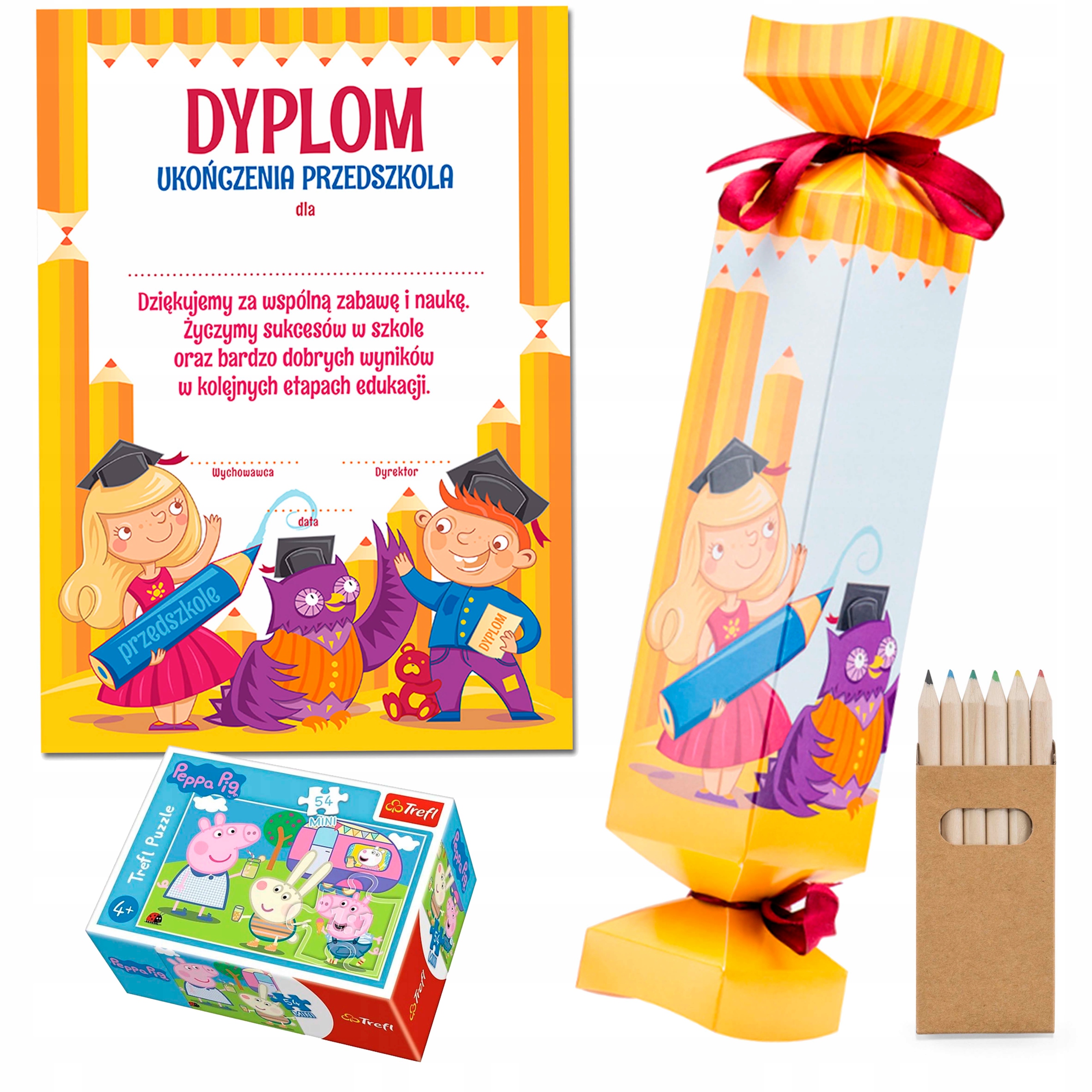 

Dyplom ukończenia przedszkola Upominki dla dzieci