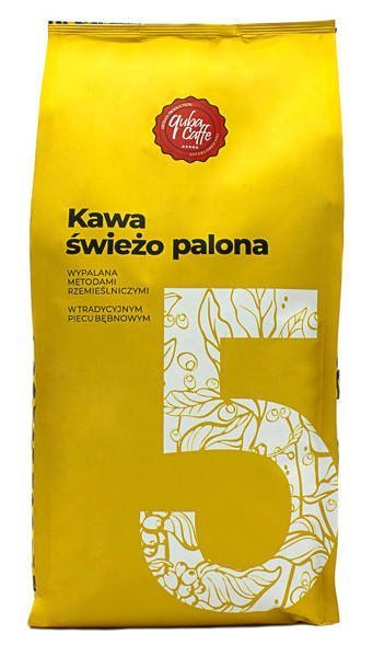 Levně Quba Caffe č. 5 kávová Káva 100% Arabica 1 kg