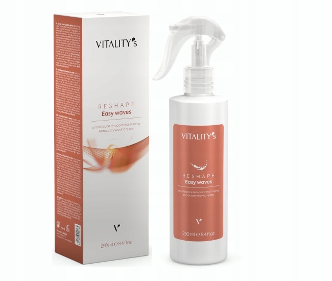 Spray do włosów do tymczasowej ondulacji Vitalitys Reshape Easy 250 ml