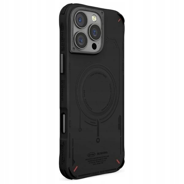 Skinarma etui Mecha iPhone 16 Pro Max 6.9" Magnetic Charging czarny/bl