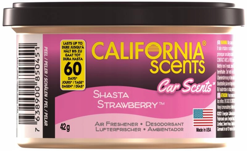 

California Car Scents Zapach Shasta Strawberry