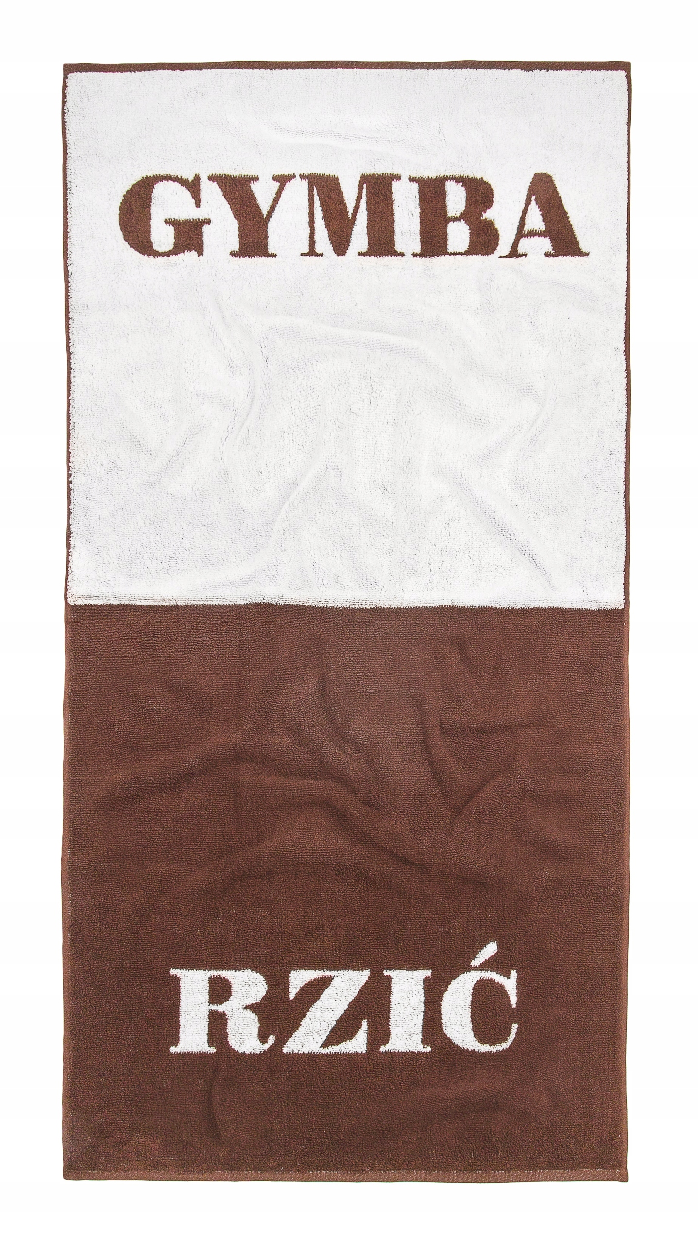 Ręcznik Gymba-Rzić 70x140 śmieszny ślązak hanys męża taty górnika