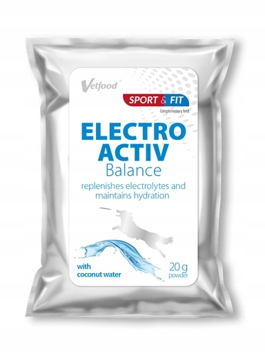 4x Vetfood Electroactiv Balance 20g