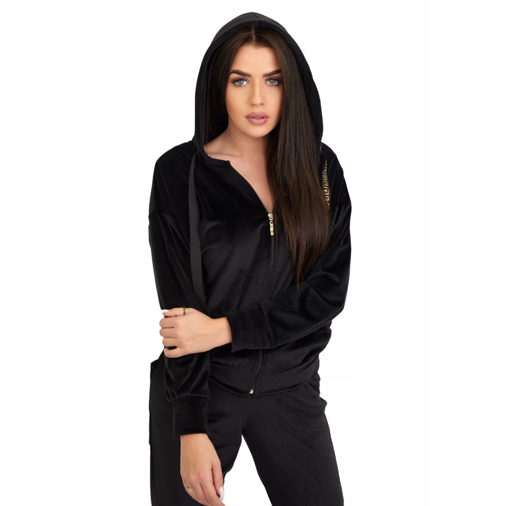 KOMPLET DRESOWY DRESY WELUROWE DAMSKIE POLSKA 4XL Wzór dominujący bez wzoru