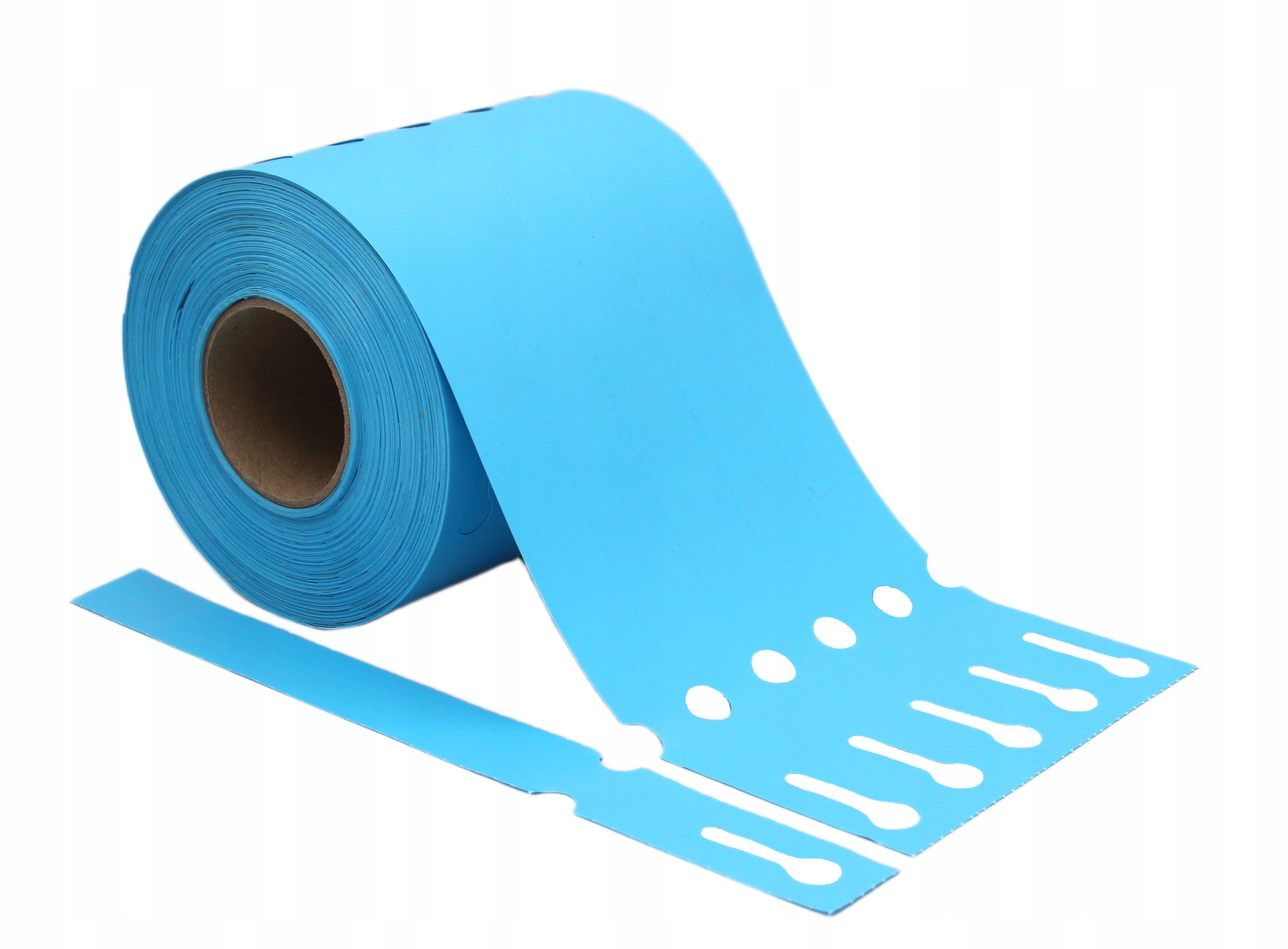 Záhradnícke/sadzovacie slučkové etikety Modré 200x20 mm (20x200) 3750 ks