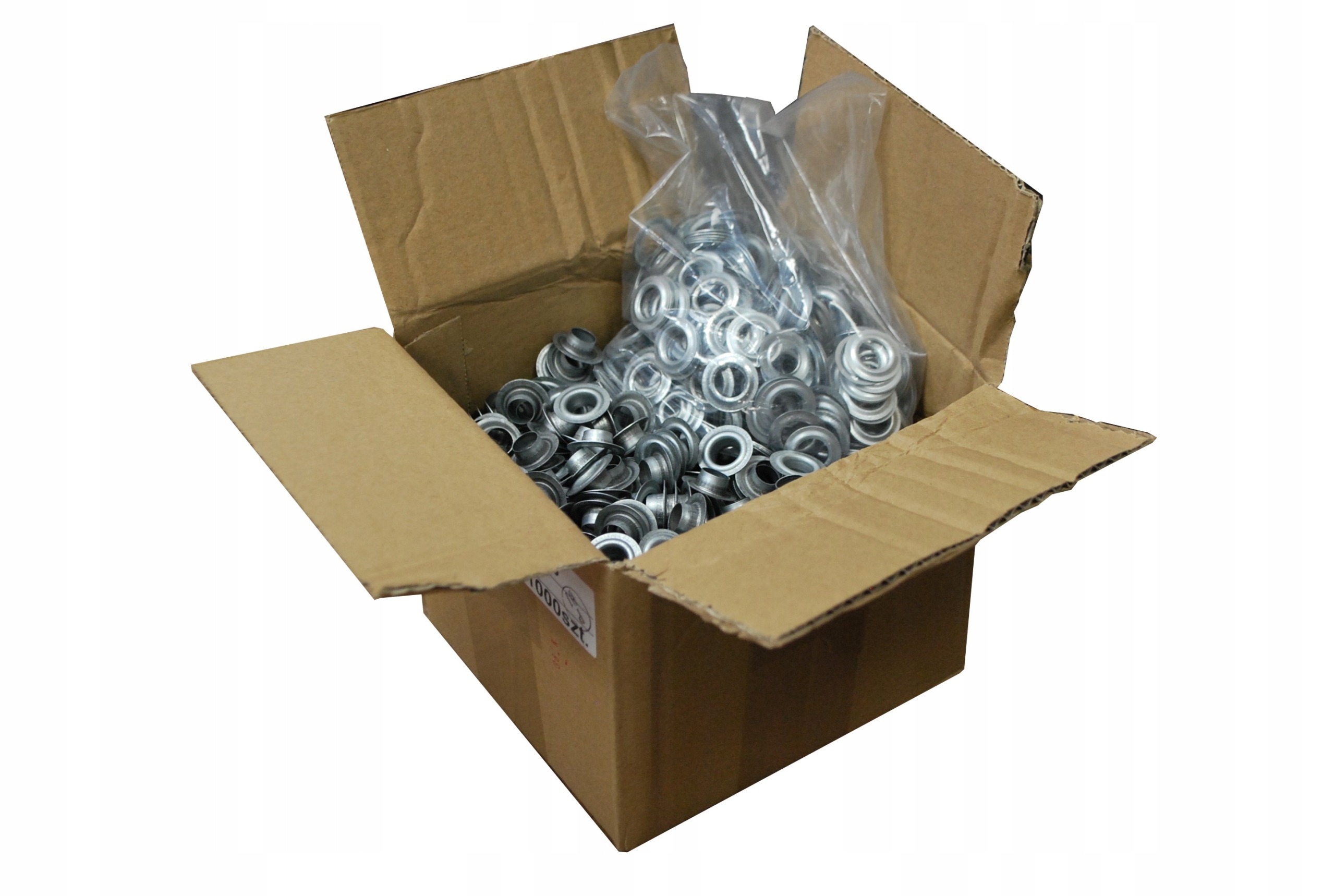 Oczka do banerów plandek 10mm 10 mm ocynkowane nierdzewiejące 1000szt