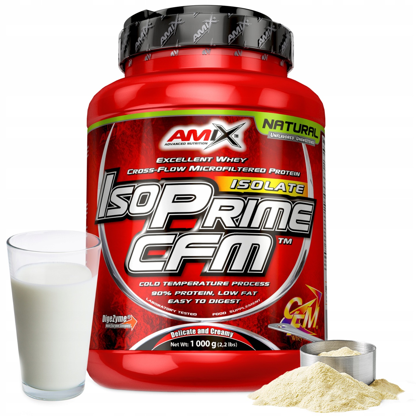Protein Čistá Přírodní – surovina bez přísad Cfm Amix IsoPrime