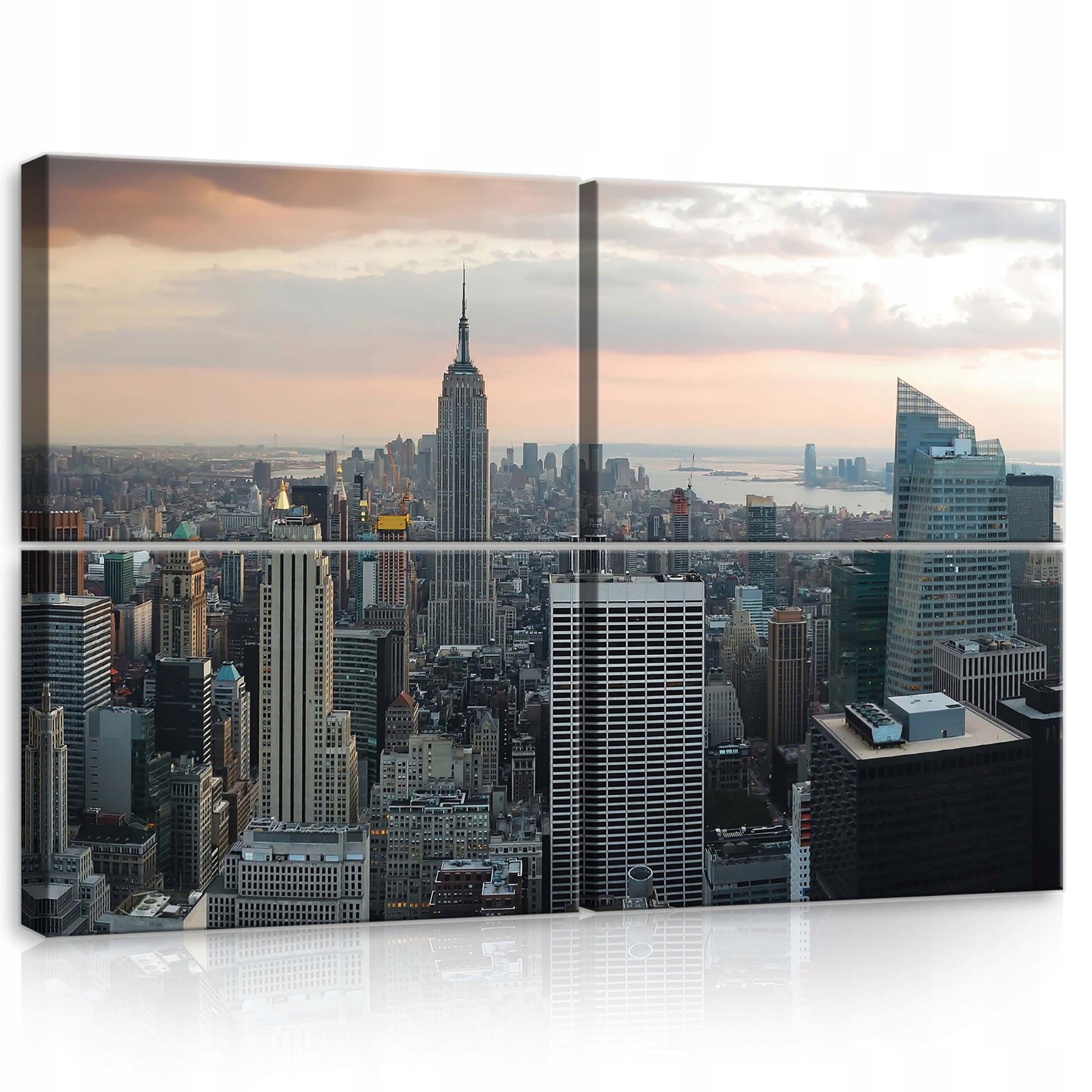 Obraz 120x80 New York mestská krajina mrakodrapy panoráma mesta umenie