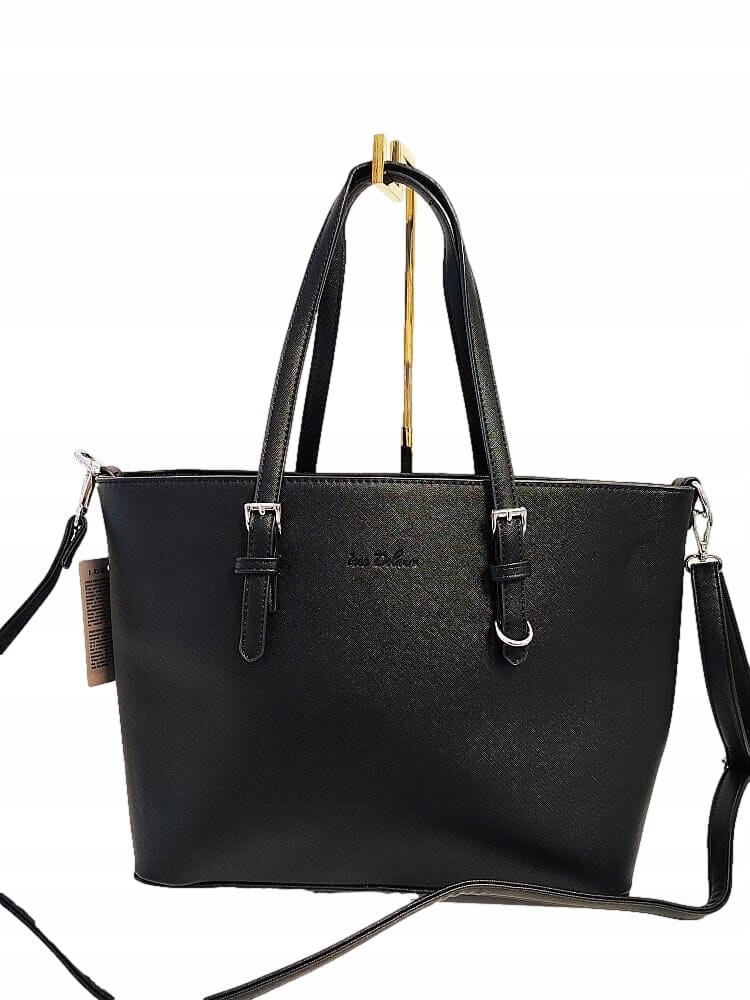 Ines Delaure taška shopper černá