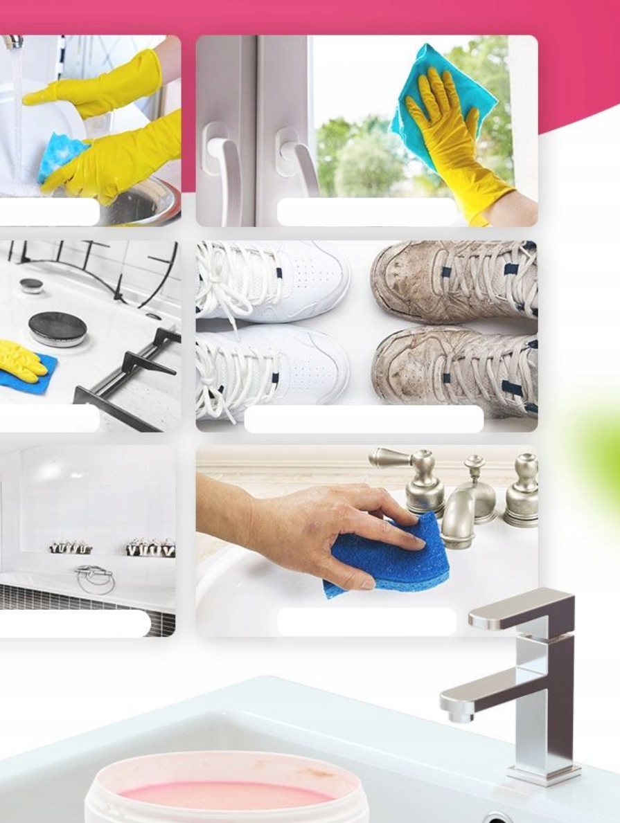 Pasta The Pink Stuff 0,85l miracle cleaning różowa pasta HIT Marka The Pink Stuff