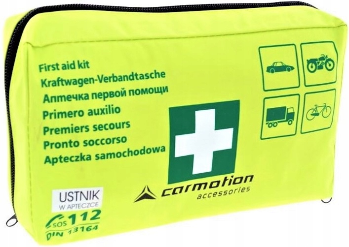 Apteczka Pierwszej Pomocy Do Samochodu DIN13164 Z Ustnikiem