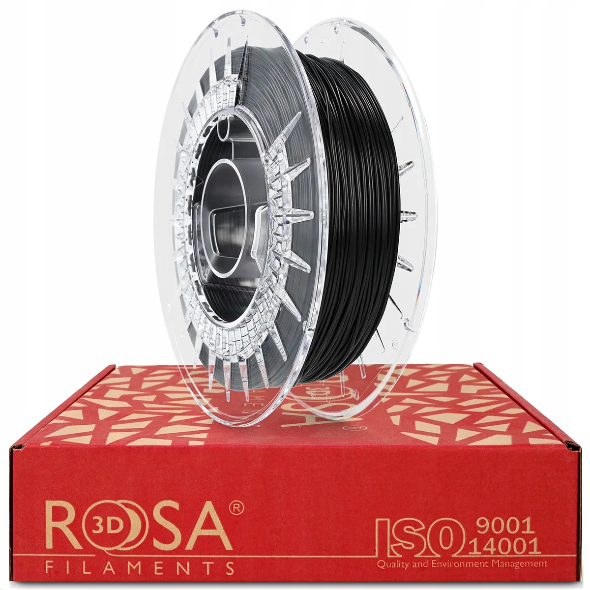 Filament 3D ROSA-Flex 85A Black 0,5kg szpula Tpu