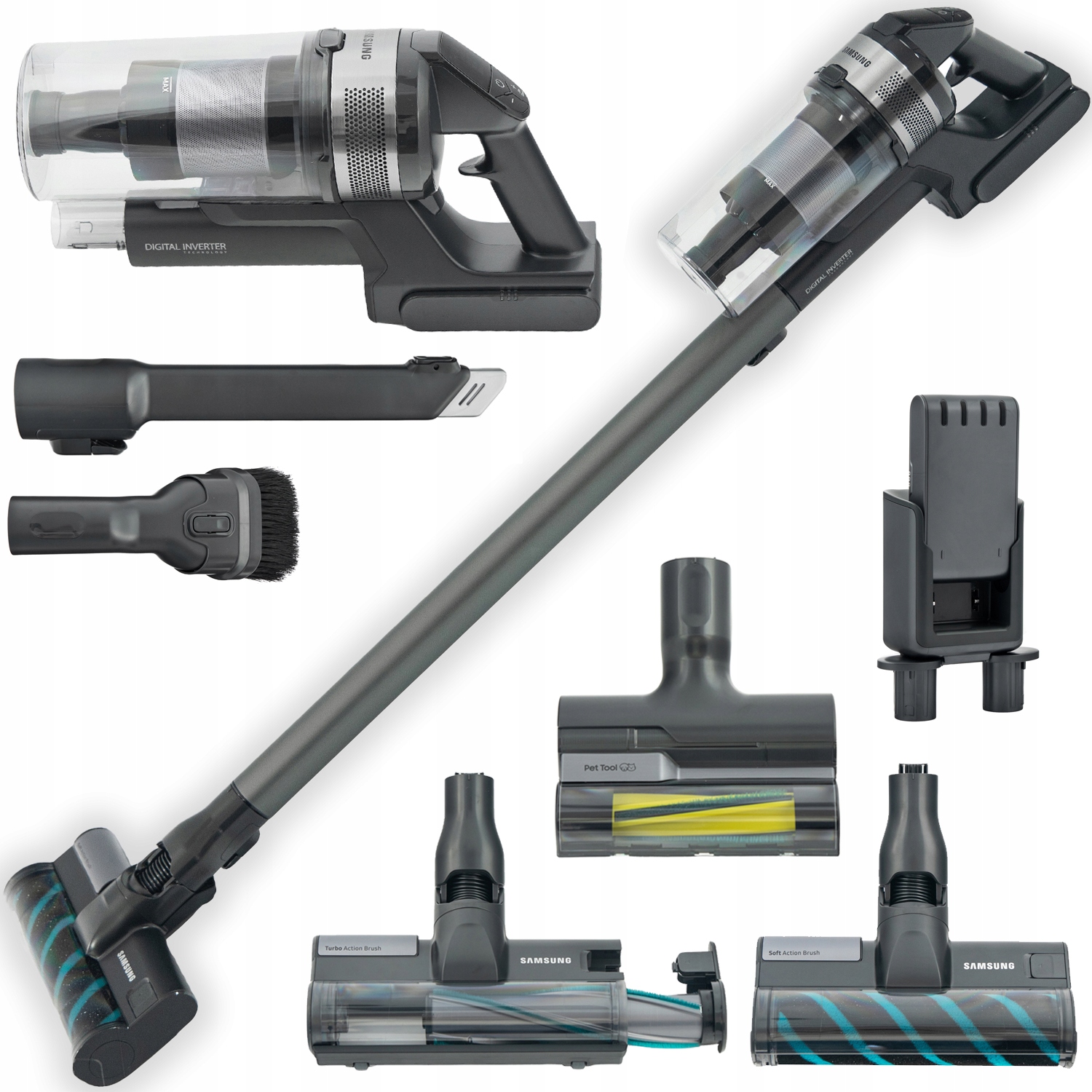 Kompletný Vertikálny Vysávač Samsung Je 75E Complete VS20B75ACR5