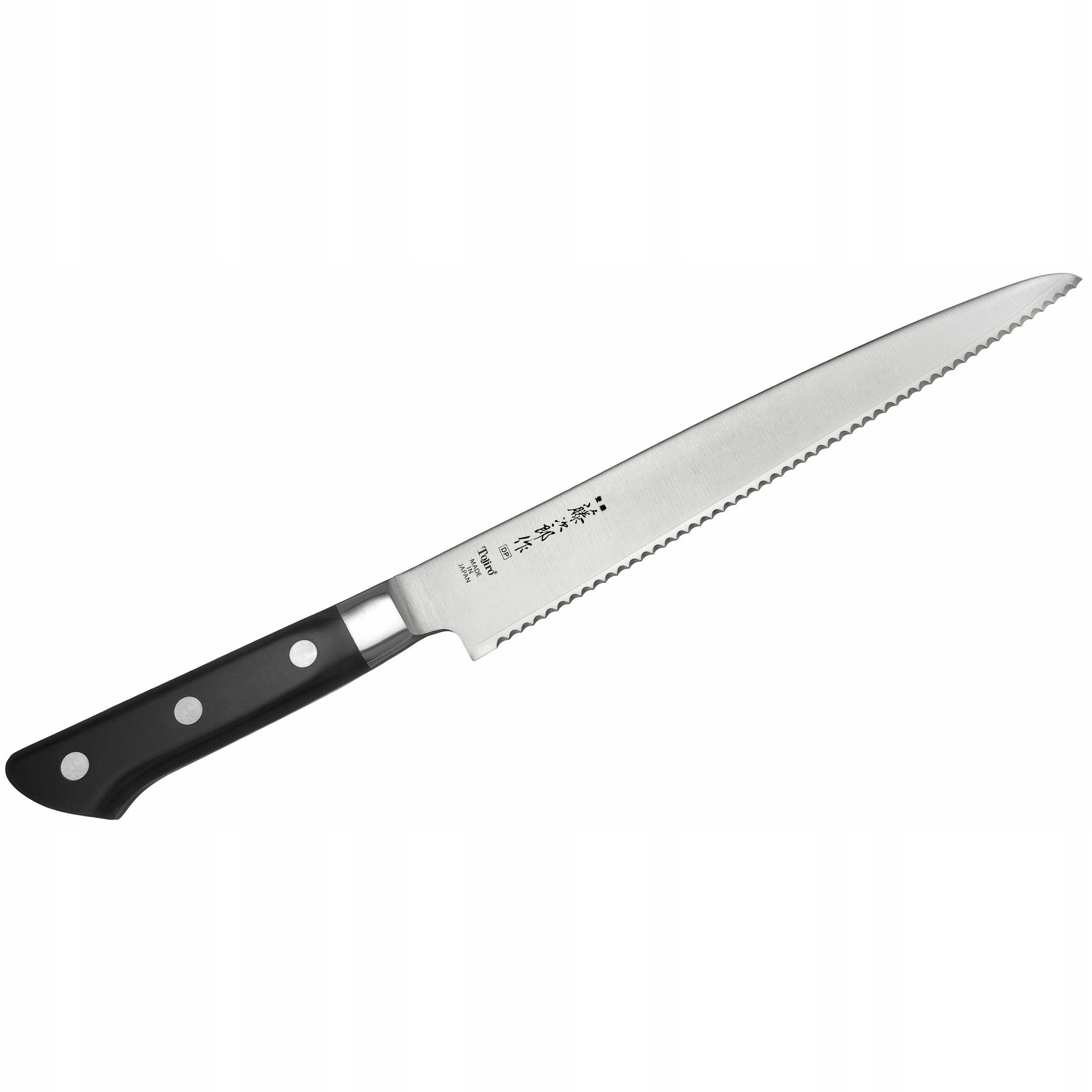 Tojiro DP3 nôž na chlieb VG-10 21,5 cm, zatvárací, Japonsko