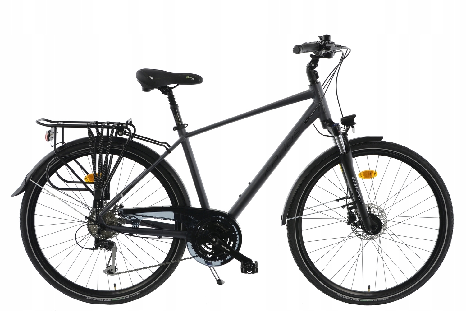 Rower trekkingowy Kands Elite Pro 2024 rama 21 cali koło 28 " grafit