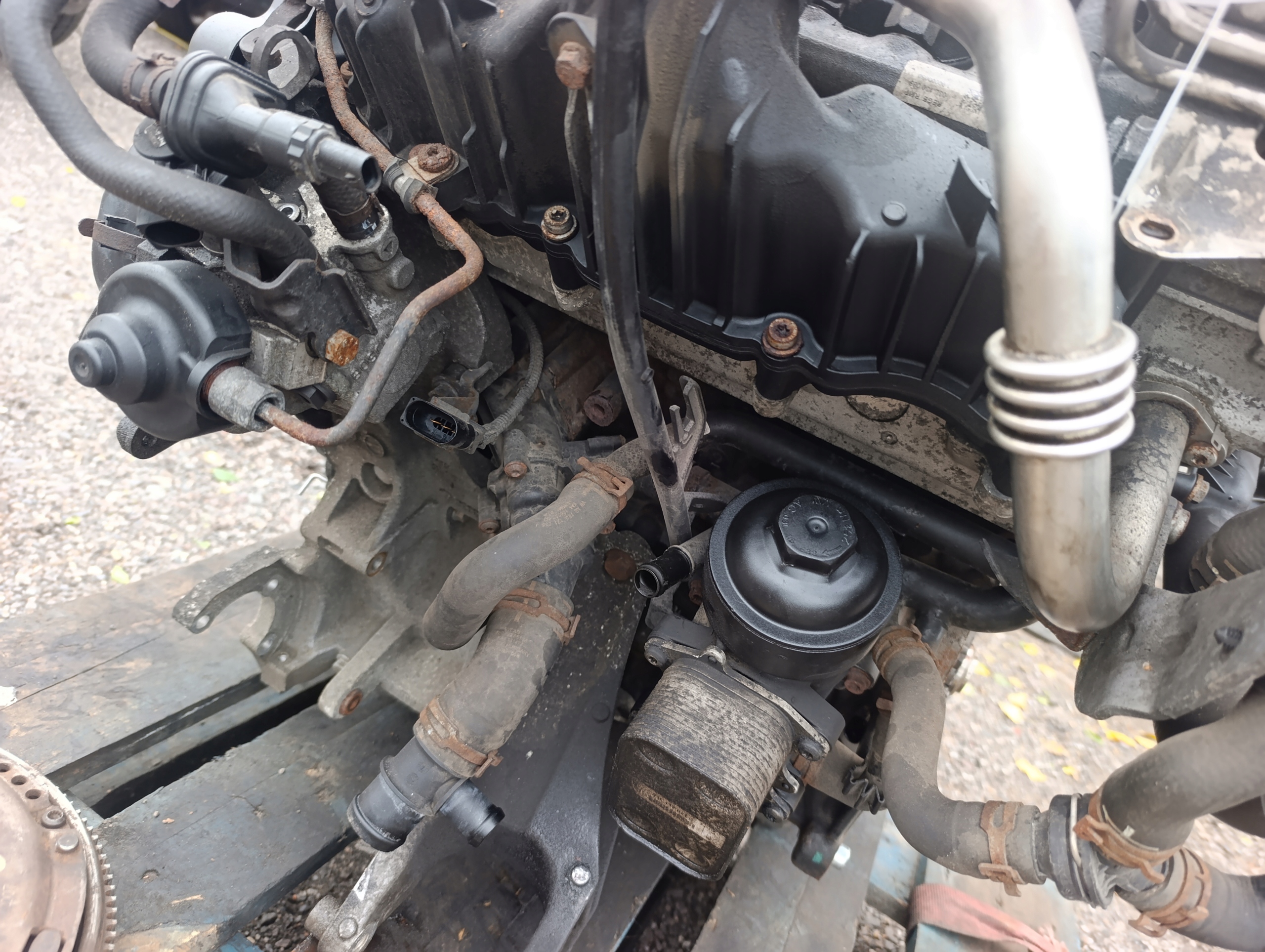 engine 2.0 TDI VW T5 T6 CAA CAAC CAAB damaged