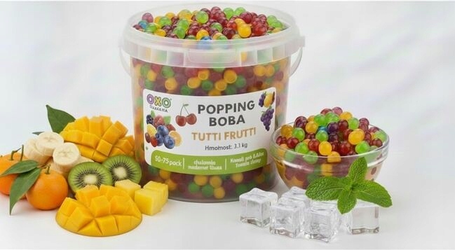 Levně Oxo Popping Boby Tutti Frutti, 3,1 kg
