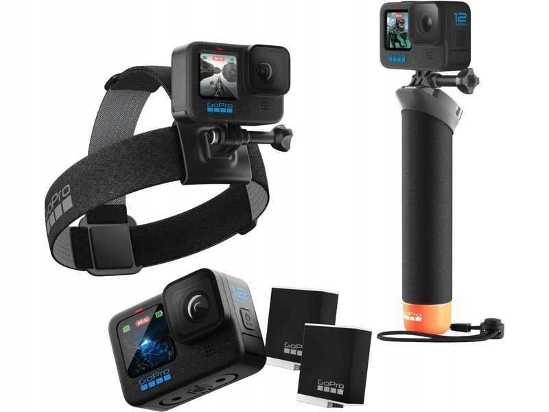 Kamera sportowa GoPro HERO12 Black Bundle 4K UHD Rozdzielczość 27 Mpx