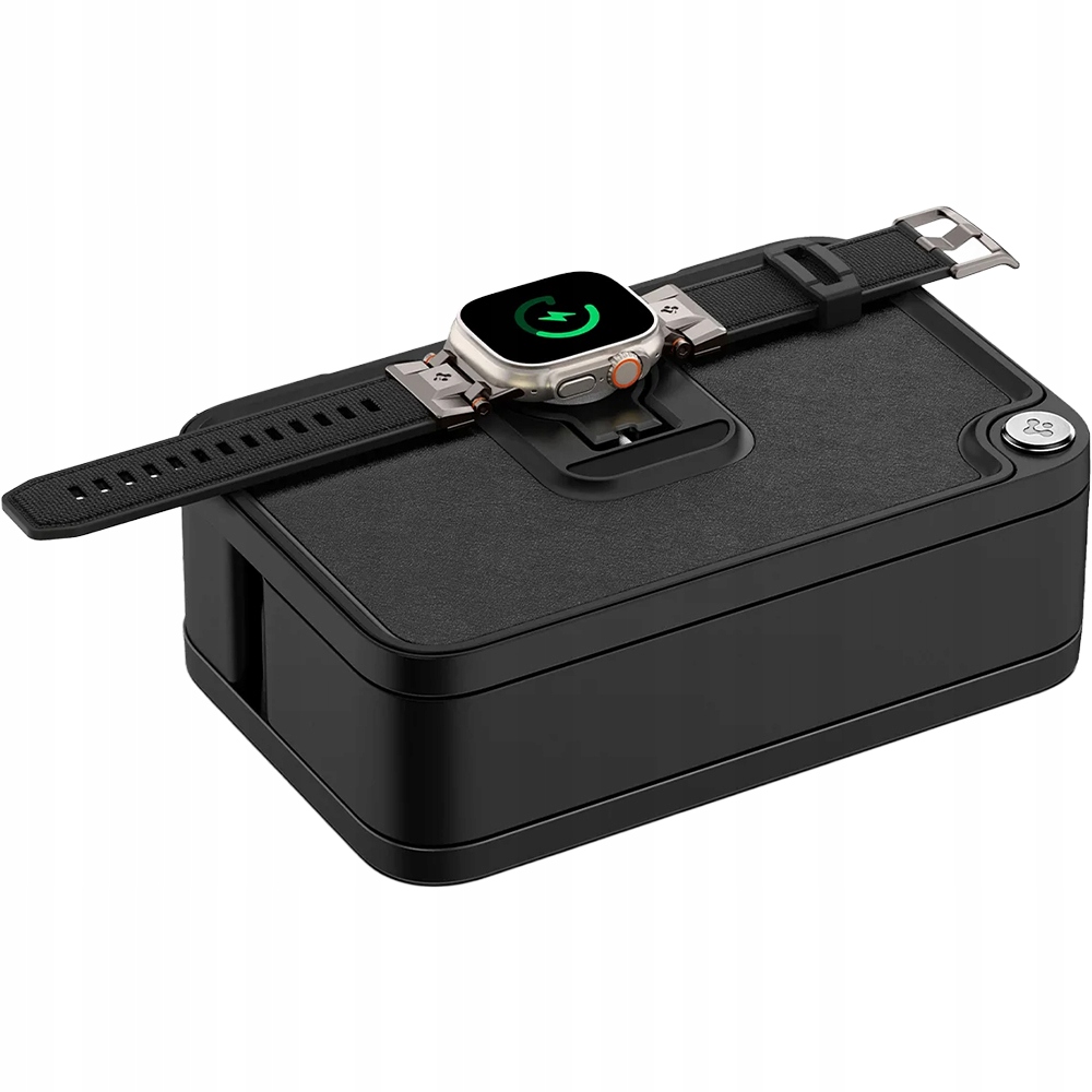 Organizér pre Apple Watch, Spigen s dokovacou stanicou pre nabíjačku, elegantný