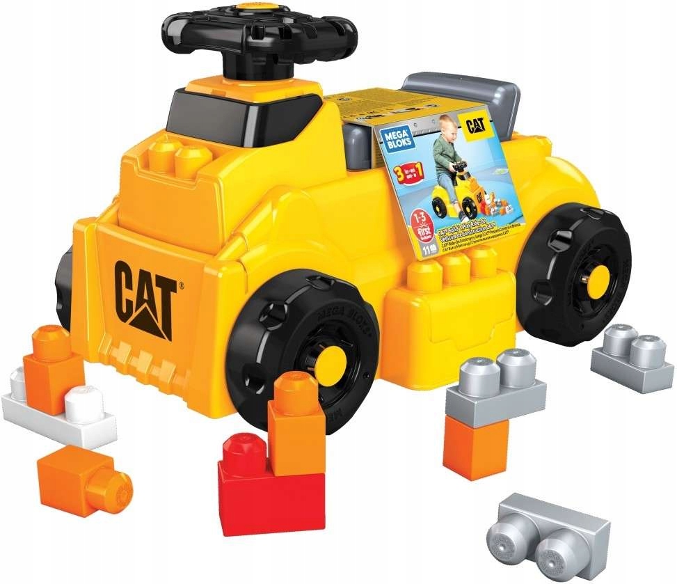 MEGA BLOKS VOZIDLO CAT ODRÁŽADLO KOCKY