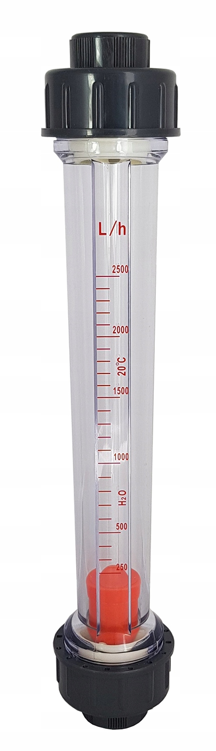 Przepływomierz cieczy rotametr LS25-250 DN25 3/4 c