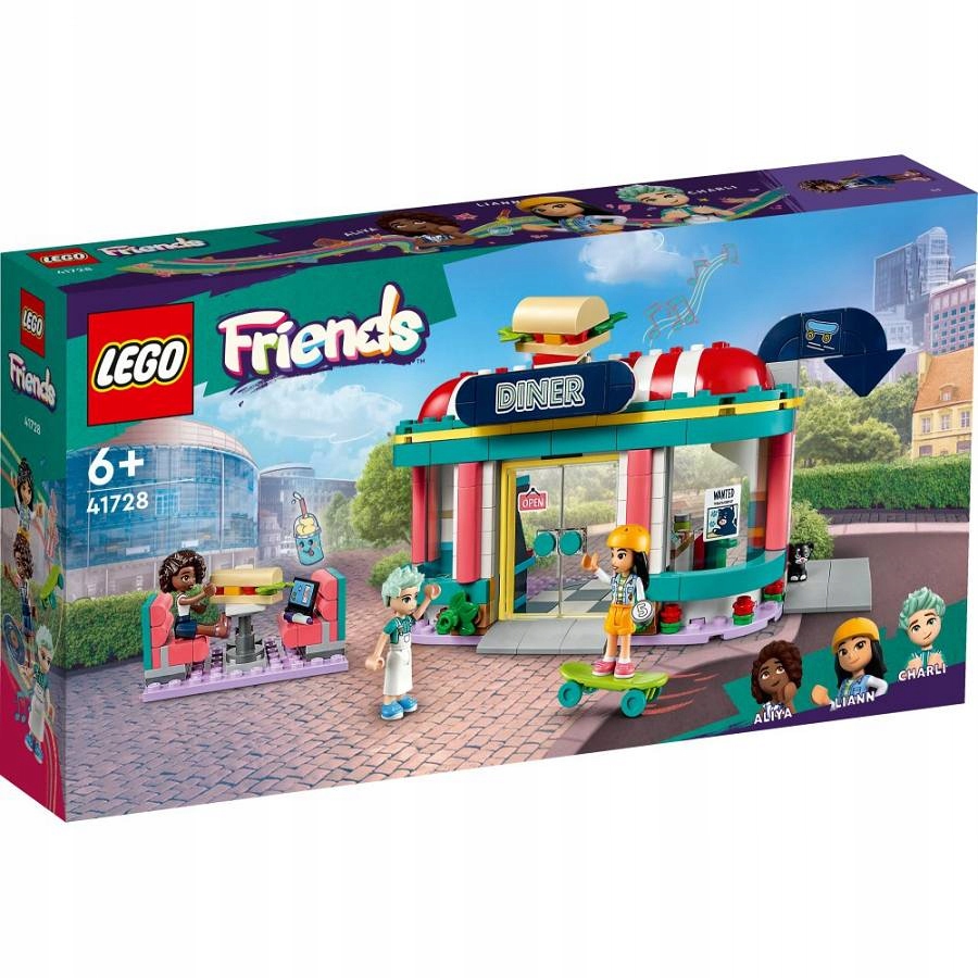 Lego Friends Bar V Centru Města Heartlake 41728