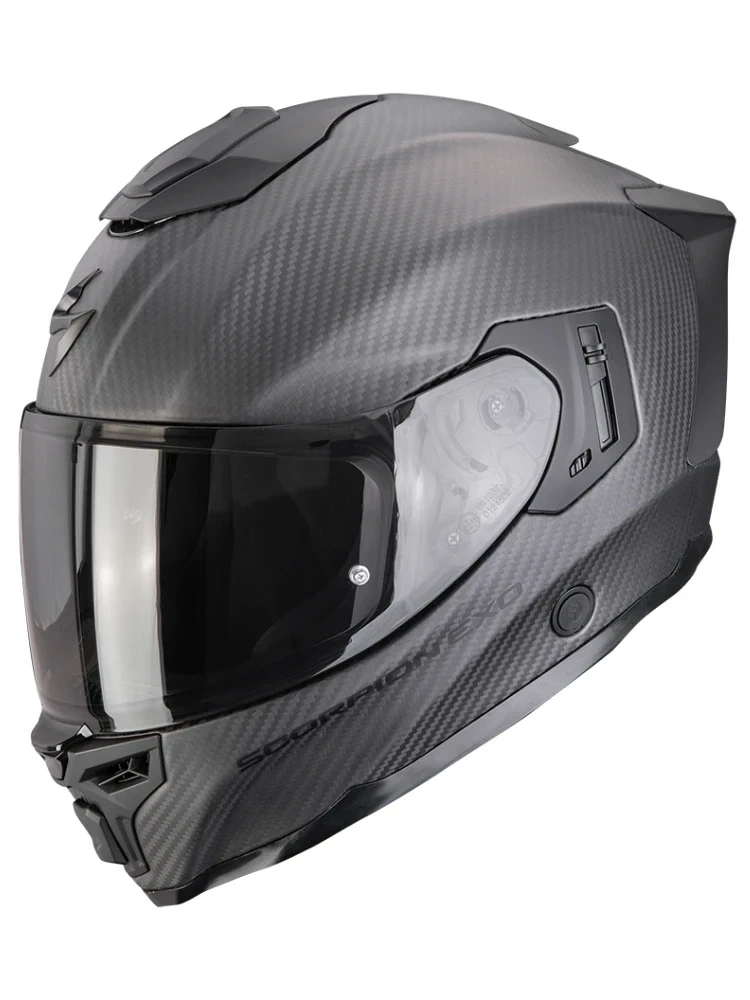 Integrálna motocyklová prilba Scorpion EXO-1500 Carbon Air Matt čierna S
