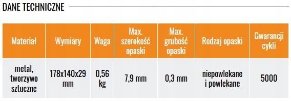 ZACISKARKA DO OPASEK ZE STALI NIERDZEWNEJ BALLLOCK Marka inna
