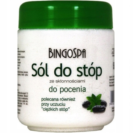 

BingoSpa Sól Do Stóp Na Pocenie Ciężkie Stopy 550g