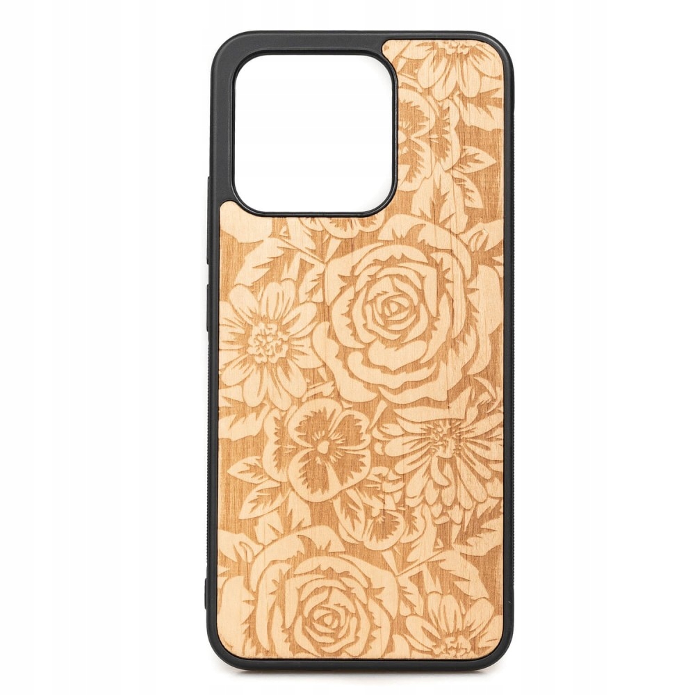 Dřevěné Pouzdro Bewood pro Xiaomi 13 Růže Aniegre