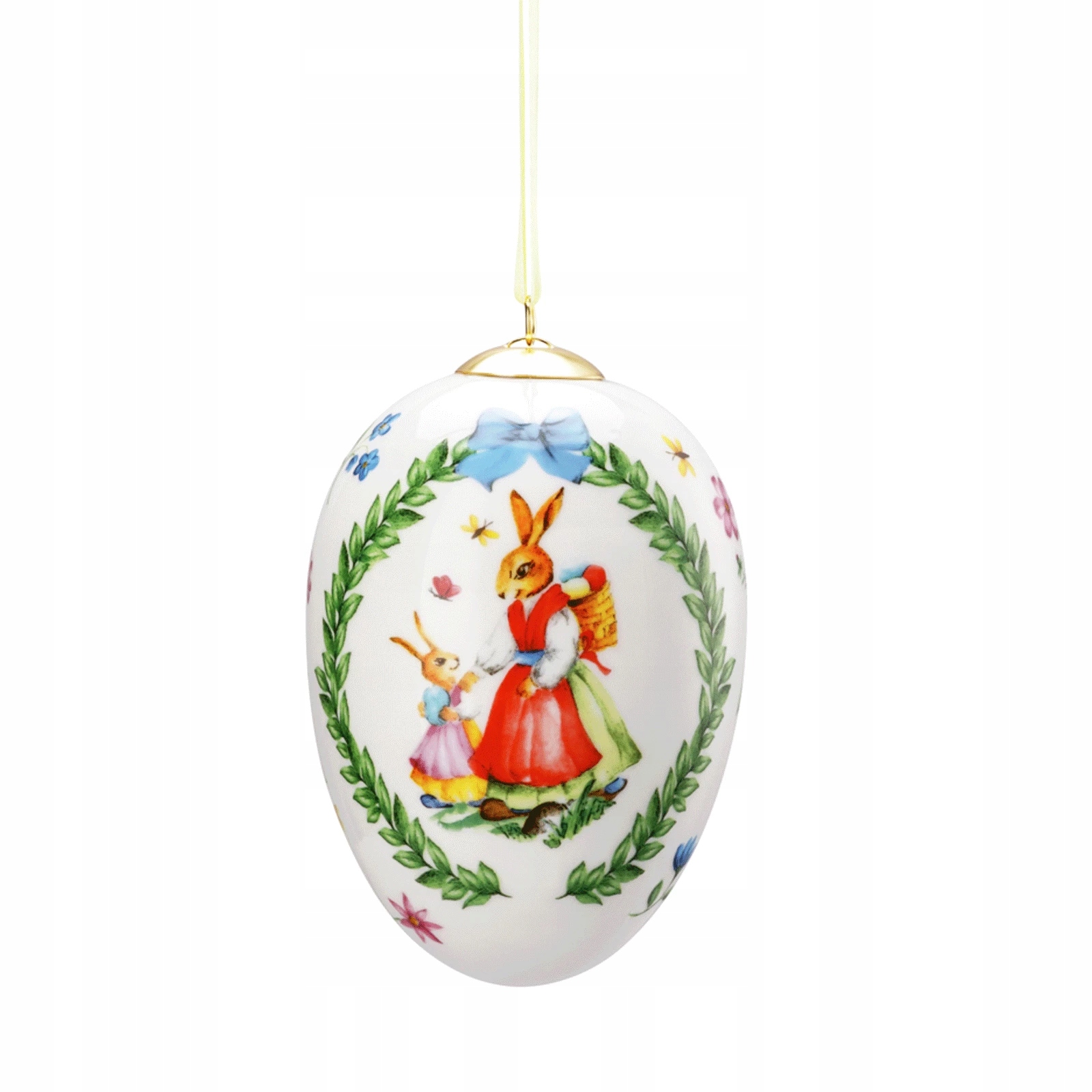 Hutschenreuther Vajíčko „Paní Zajíc s dcerou“ 10,5 cm