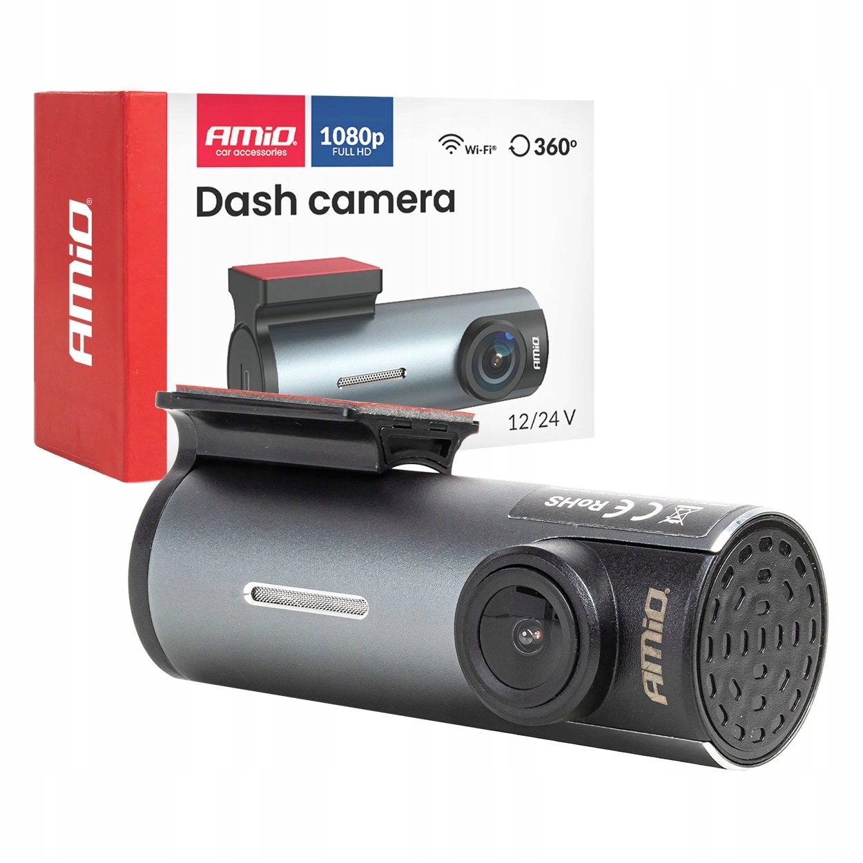Kompaktowy Wideorejestrator Samochodowy Full Hd WiFi