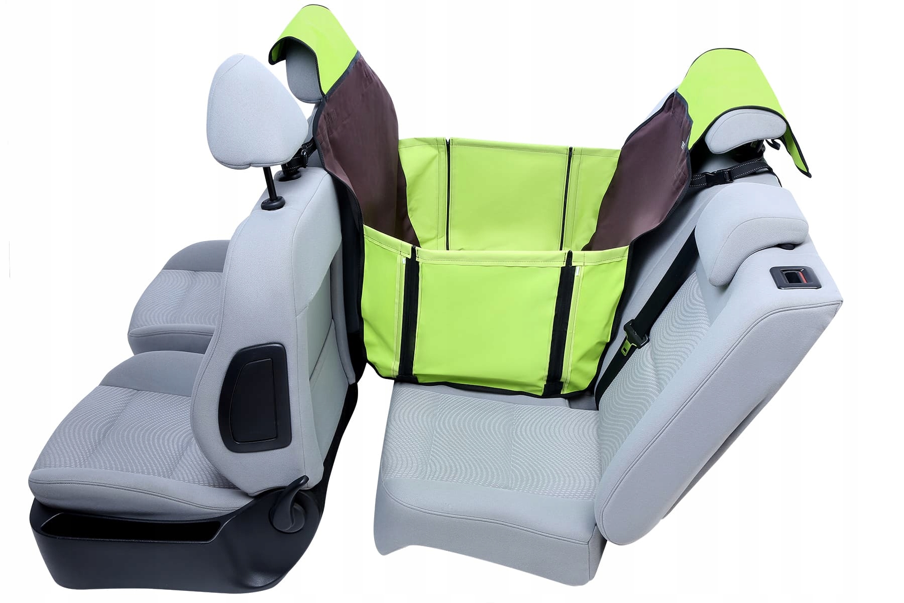 

Kardiff Activ 1/2 kanapy - 70x160cm - Brązowo-ziel