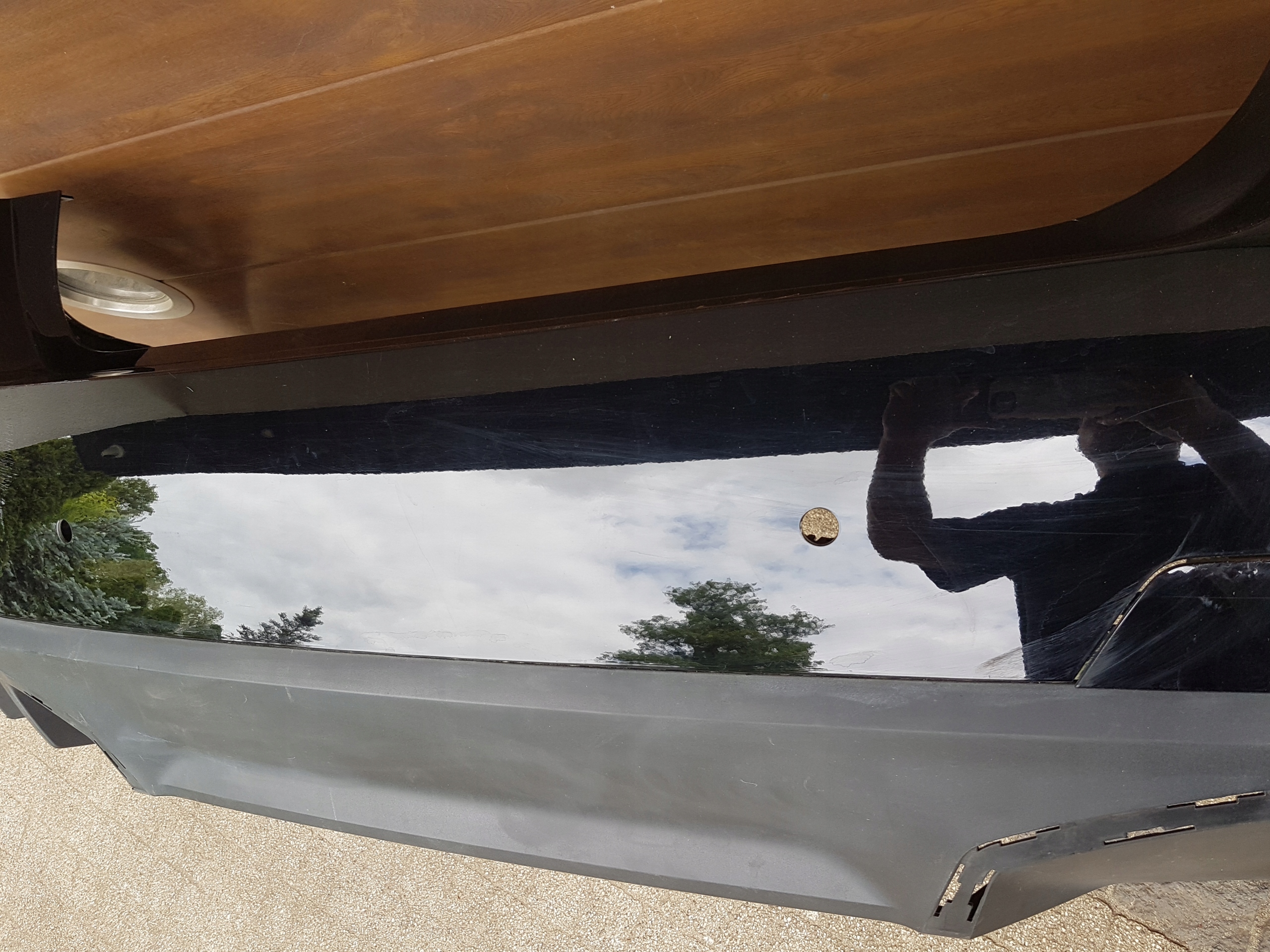 bumper rear BMW i4 G26 BEV