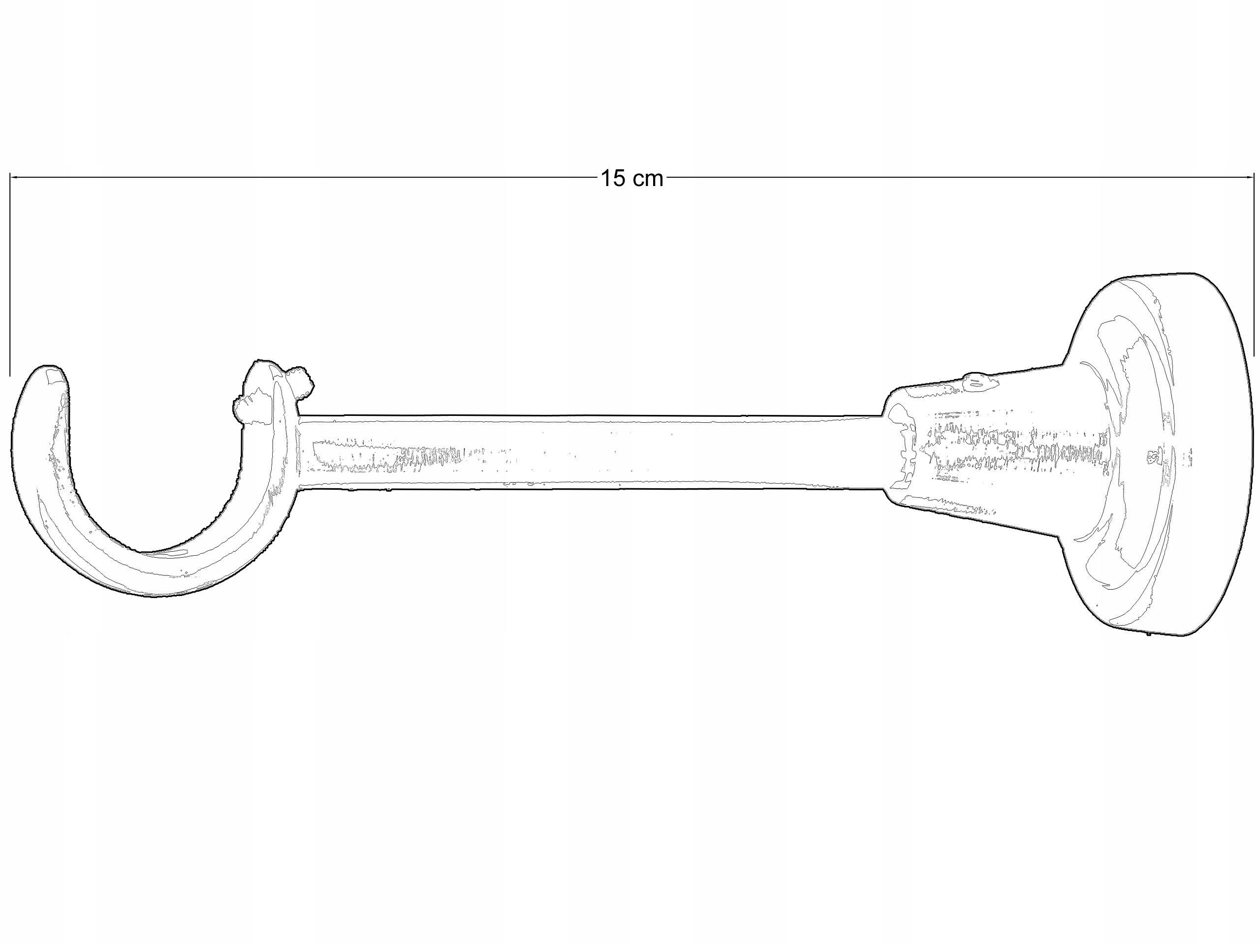 25 mm WSPORNIK POJEDYNCZY Metal EXCLUSIVE STAL Marka Decorative